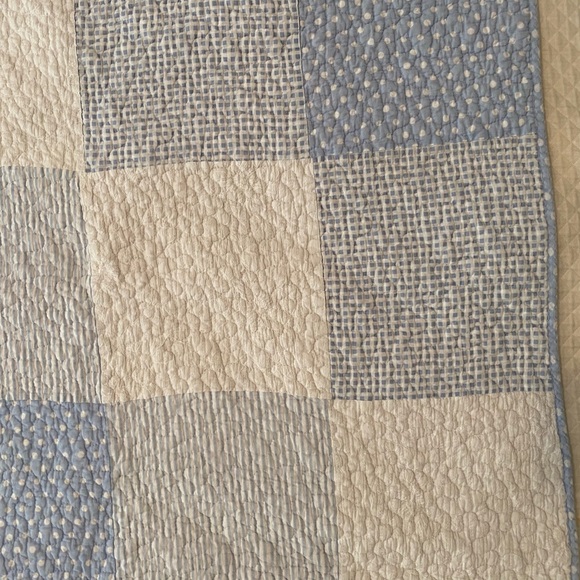 Stephan Baby quilt polka dot, gingham, solid and stripe design - Picture 7 of 16